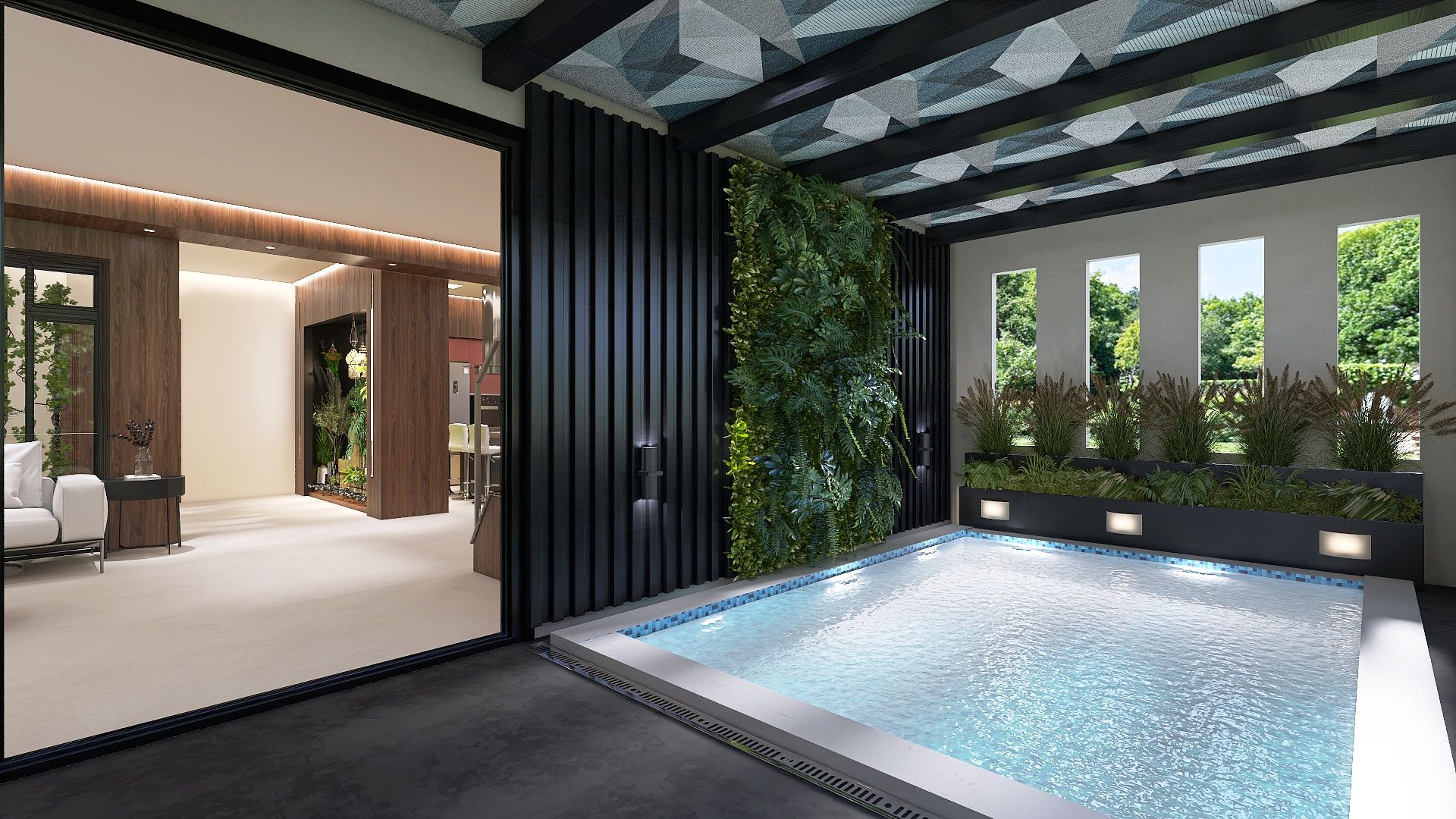 κατοικι πισινα